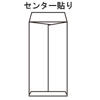 今村紙工　透けない窓付き封筒 長3 グリーン MD-03　20枚