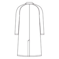 アイトス メンズドクターコート/M 861311 1枚　白衣　ドクターコート