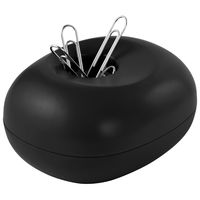 プラス クリップケース ブラック CP-500 1セット(3個)（直送品）