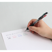 トンボ鉛筆 4色ボールペンリポーター4 透明軸 BC-FRC20 1箱（10本入）