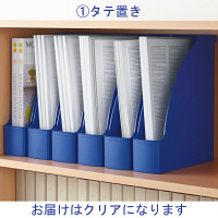 ライツ　マガジンファイル　クリア　A4　2476-00-03　1個