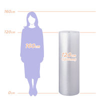 プチプチ（R） エアークッション d37 幅1200mm×42m巻 1セット（9巻：1巻×9） 川上産業