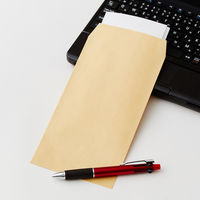 寿堂　FSC認証クラフト封筒　長3 枠なし　1000枚