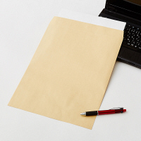 寿堂　FSC認証クラフト封筒　角0　300枚（100枚×3パック）