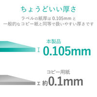 エレコム ビジネス用マット紙 インクジェット・レーザー・コピー対応 A4 薄手 片面 250枚入 EJK-MHA4250 1個