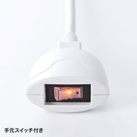 延長コード 電源タップ 2.5m 3P（ピン） 8個口 スイッチ ホワイト TAP-SP307 サンワサプライ 1個