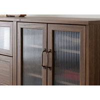 佐藤産業 Cerise POWRY（ポーリー） キャビネット ブラウン 幅600×奥行398×高さ902mm PW90-60G_BR 1台（直送品）