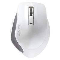 バッファロー Ｂｌｕｅｔｏｏｔｈ　ＢｌｕｅＬＥＤ　プレミアムフィットマウス　Ｍサイズ　ホワイト BSMBB500MWH 1台（直送品）