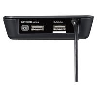 バッファロー 有線テンキーボード Tabキー/USBハブ付き メンブレン ブラック BSTKH100BK 1台（直送品）