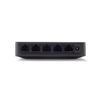 バッファロー 10/100Mbps対応 スイッチングHub プラ LSW4-TX-5EP/BKD 1台（直送品）