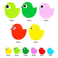 エヒメ紙工 目玉シール10mm MEDAMA-03 1セット(300個:100個入×3個)