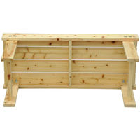 エイ・アイ・エス 桧（ひのき）縁台 幅900mm ベンチ ナチュラル HE-90 1台（直送品）