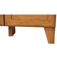 エイ・アイ・エス タンジェリン ローキャビネット120 ナチュラル 幅1199×奥行396×高さ519mm TGR-120LC 1台（直送品）