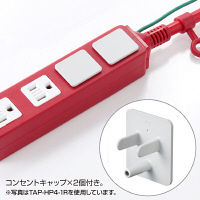 サンワサプライ 電源タップ（高強度タップ） ブルー 踏みつけ・よじれ・挟み込み対応/RoHS指令対応 3P式 4個口 5mTAP-HP4-5BL 1個（直送品）
