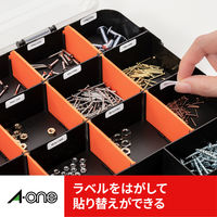 エーワン（A-one）ラベルシール キレイにはがせる 表示・宛名ラベル プリンタ兼用 封筒 シール  A4 120面 10シート  31270