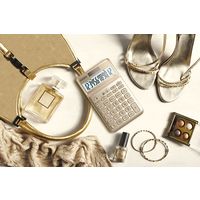 カシオ計算機 スタイリッシュ電卓ジャストサイズJF-S200(ゴールド) JF-S200-GD-N 1個