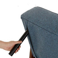 後藤家具物産 ソファベッド ファブリック リクライニング機能付 木肘仕様 クッション2個付 ブルー SO-02bl 1脚（直送品）