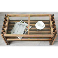 B.Bファニシング FOREST（フォレスト）センターテーブルウォールナットブラウン 幅840×奥行405×高さ380mm FOCT-840WB 1台（直送品）