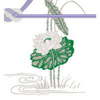 ササガワ OA対応のし紙(熨斗紙) A4判 蓮 京 2-226 1セット(1冊(100枚)×5)
