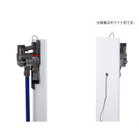 ファミリー・ライフ クリーナースタンド ダークブラウン 幅270×奥行290×高さ1310mm 1台（直送品）