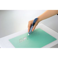 コクヨ カッターナイフ(標準型・グリップ付き)青 HA-7NB 1セット(20本)