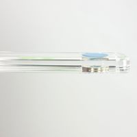 コクヨ マグネットバー 強力タイプ クリヤー 300×21.5mm 青 マク-T203NB 1セット（5本）