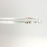 コクヨ マグネットバー 強力タイプ クリヤー 300×21.5mm ピンク マク-T203NP 1セット（5本）