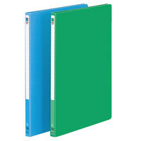 コクヨ レターファイルMタイプA4縦12mmとじ 2穴 緑 フ-1550NG 1セット(10冊)
