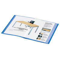 コクヨ クリヤーブックベーシック横入A4縦20枚ポケット青 ラ-B220B 1セット(5冊)