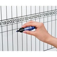 コクヨ　ホワイトボード用マーカー＜インクガイイ＞　詰換え式・青・中字　1セット（50本）　（直送品）