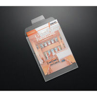 コクヨ（KOKUYO） ファイリングホルダー（2穴開） マチ付き封筒型 A4縦 透明 フ-GHE750T 1セット（50枚：10枚入×5パック）