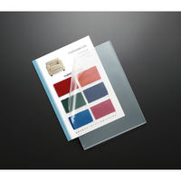 コクヨ ファイリングホルダー(2穴あき) A4縦 透明 1 フ-GH750T 1セット(100枚:10枚入×10パック)