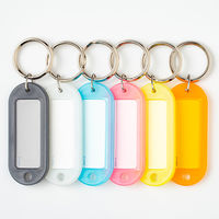 コクヨ キーホルダー型名札 白 10個パック ナフー210 ナフ-210WX10 1セット(50個:10個入×5パック)