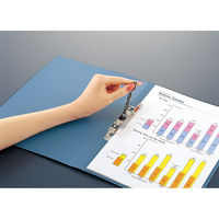 コクヨ レバーファイル A4S PPシート フ-F320B 1セット(10冊)