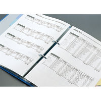 コクヨ Rチューブファイル A4S 2穴 フ-R640NB 1セット(4冊)