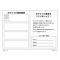 ダイオーミウラ おくすり手帳（薄型）16P クローバー 59343 1セット（400冊：100冊入×4包）（直送品）