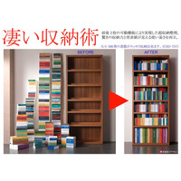 フナモコ NEW COMIC SHELF（ニューコミックシェルフ） エリーゼアッシュ 幅899×奥行297×高さ1800mm CBA-90T 1台（直送品）