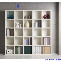 フナモコ NEW LATTICE（ニューラチス/ハイタイプシェルフ） レベッカオーク 幅1096×奥行297×高さ1800mm FBR-110T 1台（直送品）