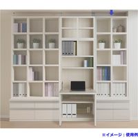 【軒先渡し】フナモコ NEW LATTICE 　ハイタイプシェルフ　 レベッカオーク 幅743×奥行297×高さ1800mm FBR-75T 1台（直送品）