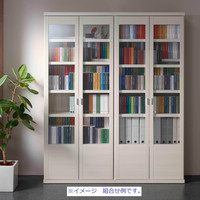 フナモコ NEW COMIC CABINET（コミックキャビネット） エリーゼアッシュ 幅743×奥行327×高さ1800mm VCA-75 1台（直送品）