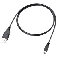 エレコム エコUSB2.0ケーブル(mini-Bタイプ) U2C-JM10BK 1個