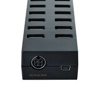 USBハブ USB-A×16ポート 1.5m セルフパワー ACアダプタ付 USB2.0 黒 U2H-Z16SBK エレコム 1個（直送品）