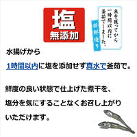 ヤマキ 塩無添加瀬戸内産食べる小魚30g 1セット（3個）