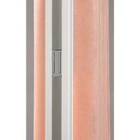 三和製作所 ホワイトフレームアコーディオンスクリーン スノーホワイト 00002601（直送品）