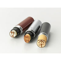 シヤチハタ 携帯用印鑑ケース ウイズ イン メタリックレッド CPW-4