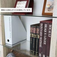 B.Bファニシング SAND（サンド） 3段ラック ホワイト 幅600×奥行280×高さ1015mm SNR-60WH 1台（直送品）