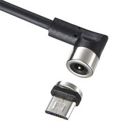 サンワサプライ Magnet脱着式microUSB変換アダプタケーブル AD-MMG01 1本
