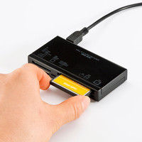 サンワサプライ USB2.0 カードリーダー ADR-ML18BKN 1個（直送品）