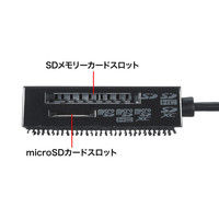 サンワサプライ USB2.0 カードリーダー ADR-MSDU3BK 1個（直送品）