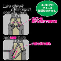 サンワサプライ OAエプロン APR-303BK 1個（直送品）